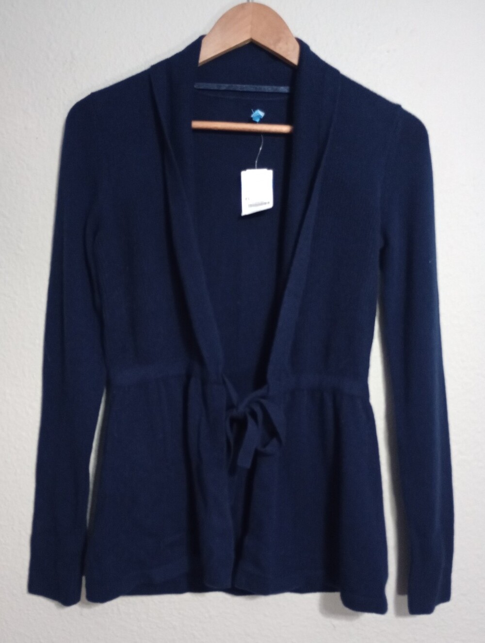 J. McLaughlin Tie Front Cashmere Cardigan